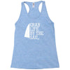 grab life by the sail Racerback Tank