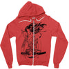tattoo girl Zipper Hoodie