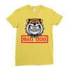 bad dog 2 Ladies Fitted T-Shirt