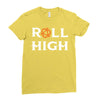 Roll High Dungeon T-Shirt Ladies Fitted T-Shirt