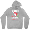 sister shark doo doo doo family matching Unisex Hoodie