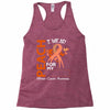 wear peach for  my [you can write any name] Racerback Tank