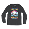 I Wish I Were A Unicorn So I Could Stab Idiots With My Head Long Sleeve Shirts