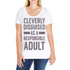 cleverly disguised Ladies Curvy T-Shirt