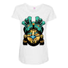 warrior aztec Maternity Scoop Neck T-shirt