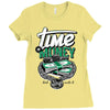 time money Ladies Fitted T-Shirt