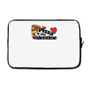 pizza is my valentine Laptop sleeve