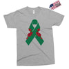 liver ribbon and rose Exclusive T-shirt