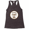 HAPPY FATHER DAY Racerback Tank