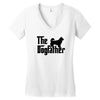 the dogfather thai bangkaew Women's V-Neck T-Shirt