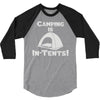 camping is intents 3/4 Sleeve Shirt