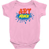 retro tv show unofficial art attack Baby Onesie