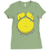 homer Ladies Fitted T-Shirt