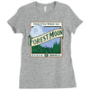 forest moon Ladies Fitted T-Shirt