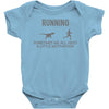 running motivation Baby Onesie