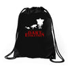 dart evolution stranger dustin tv show Drawstring Bags