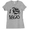 fear vegas Ladies Fitted T-Shirt