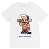 never surrender V-Neck Tee