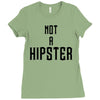 not a hipster Ladies Fitted T-Shirt