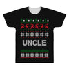 ugly christmas uncle All Over Men's T-shirt