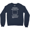 missing air guitar Crewneck Sweatshirt