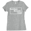 bombay bicycle club box logo Ladies Fitted T-Shirt