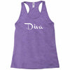diva funny Racerback Tank