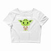 yoda quote Crop Top