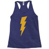 lightning bolt camera flash Racerback Tank