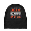 liberal for halloween (mp) Baby Beanies