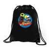 sandbox battle 1 Drawstring Bags