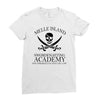 melle island Ladies Fitted T-Shirt