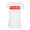 frenchie Maternity Scoop Neck T-shirt