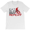 eat sleep bmx repeat T-Shirt