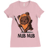 nub nub Ladies Fitted T-Shirt