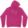 funny rude fingers ideal birthday gift or present Unisex Hoodie
