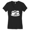 dj scratch men's Women's V-Neck T-Shirt