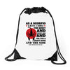 as a scorpio i have 3 sides Drawstring Bags