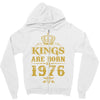 kings are born in 1976 Zipper Hoodie