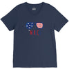 4th of July V-Neck Tee