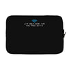 i'm only here for the wifi internet   coffee cafe web geeky tech guy t Laptop sleeve