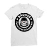 badass bad angry primate Ladies Fitted T-Shirt