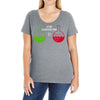 funny science shirt nerd Ladies Curvy T-Shirt