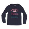 A March Girl Like A Flowers Long Sleeve Shirts