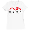 nuon game system talk Ladies Fitted T-Shirt
