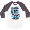 pirate ned 3/4 Sleeve Shirt