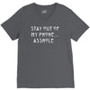stay out of my phone V-Neck Tee
