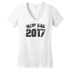 new dad Women's V-Neck T-Shirt