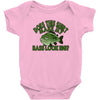 bass look big Baby Onesie