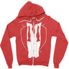 late night tux Zipper Hoodie
